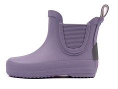 Mikk-line short rubber boot purple